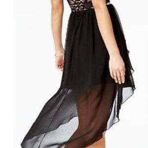 Juniors formal high-low dress.